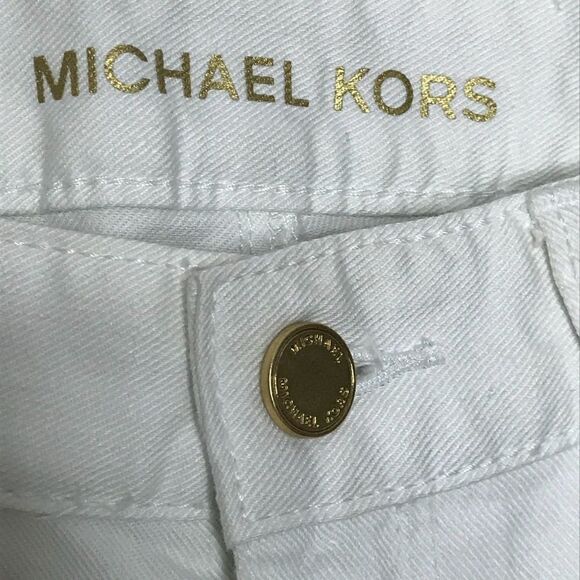 Michael Kors Sz 2 White Jeans NWT - Picture 3 of 8